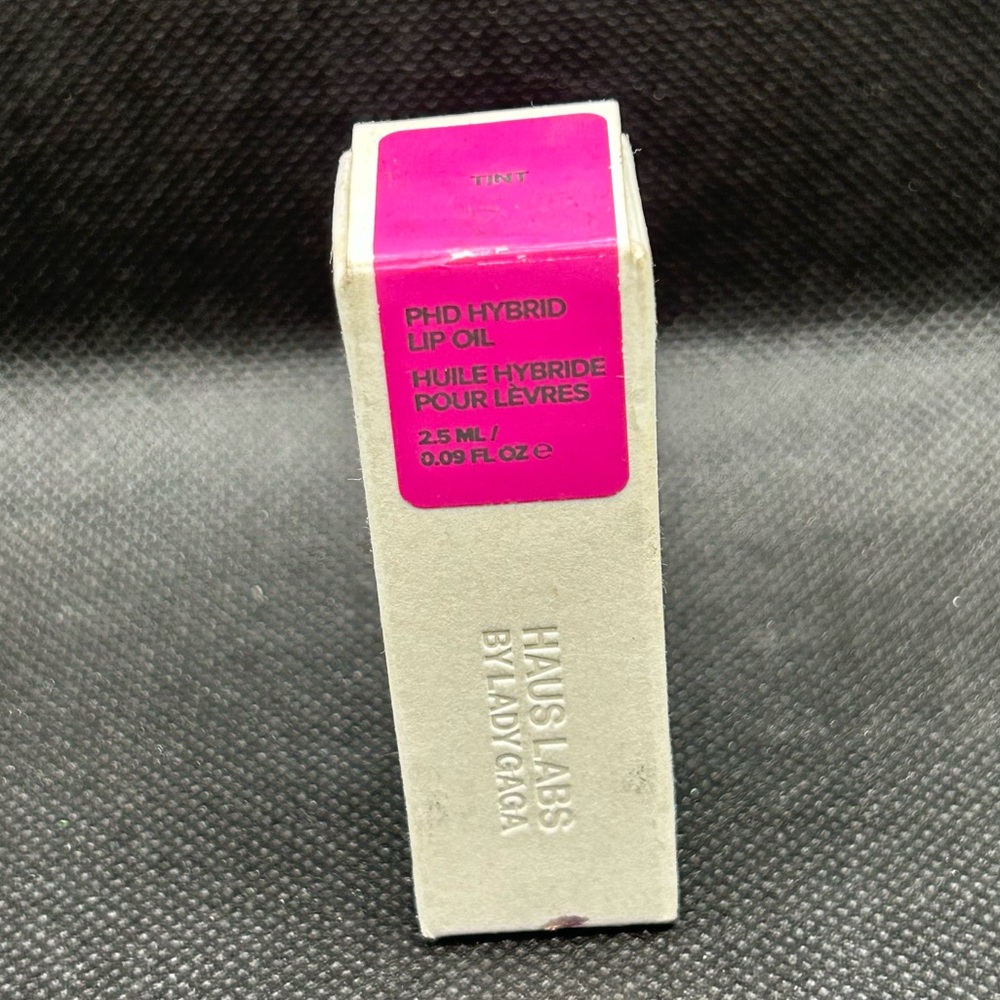 HAUS LABS BY LADY GAGA Mini PhD Hybrid Hydrating Tinted Lip Oil Tint Sheer Pink